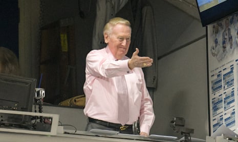 Vin Scully said goodbye to Dodger Stadium last weekend with his last broadcasts in Los Angeles. 