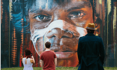 Mural in Newcastle city centre