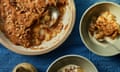 Benjamina Ebuehi's pear and walnut pudding.