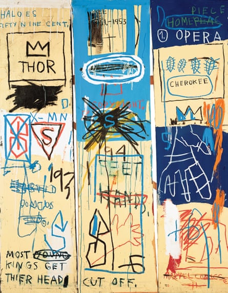 Jean-Michel Basquiat - Charles the First, 1982