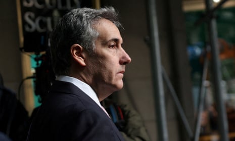 Michael Cohen departs his Manhattan home to testify Donald Trump's criminal trial in New York.