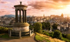 Edinburgh skyline from Calton Hill.