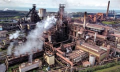 Tata Steel's Port Talbot steelworks in south Wales.