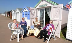 Beach hut in Southend