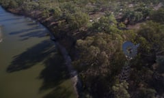 The Darling river outside Bourke NSW.