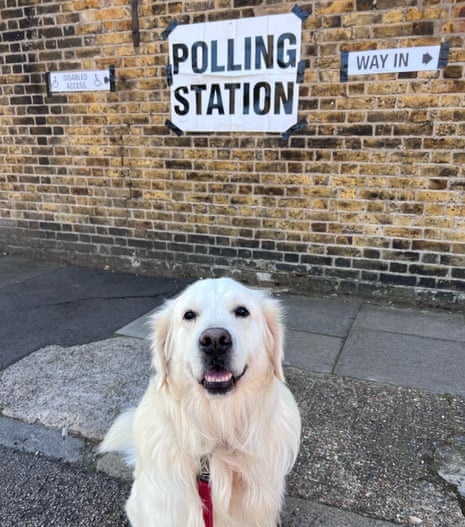 Noble Bill O’Shea performing his civic duty in Greenwich, London.