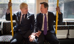 Next stop: Brexit? Boris Johnson and David Cameron have different ideas about the UK’s direction of travel.
