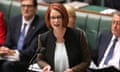 Former Australian prime minister Julia Gillard