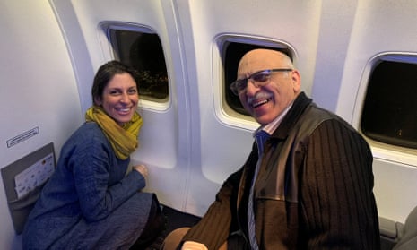 Nazanin Zaghari-Ratcliffe and Anoosheh Ashoori on their journey to London, 17 March 2022