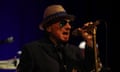 Subtle and supple … Van Morrison performing at the O2 Shepherd's Bush Empire, London, 27 November 2023.