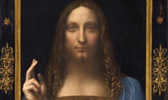 Savior of the World (Latin Salvator Mundi), an oil panel painted by artist Leonardo da Vinci