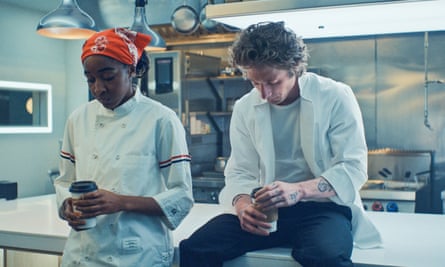 Jeremy Allen White and Ayo Edebiri.