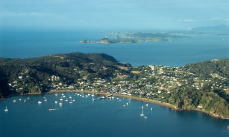 View over Bay of Islands, New Zealand.