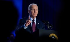 US President Joe Biden campaigns in Las Vegas<br>epa11128051 US President Joe Biden speaks at a campaign event at the Pearson Community Center in North Las Vegas, Nevada, USA, 04 February 2024. The Nevada Democratic primary will be held on 06 February 2024.  EPA/DAVID BECKER