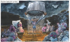 Martin Rowson on the great pre-election ‘wash-up’ – cartoon