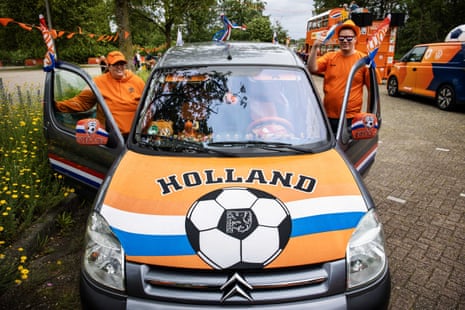 Dutch football fans.