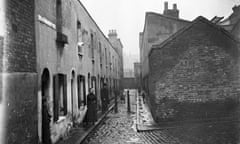 Little Collingwood Street, Bethnal Green, London, c1900.  Artist: John Galt<br>BHRKJ9 Little Collingwood Street, Bethnal Green, London, c1900.  Artist: John Galt