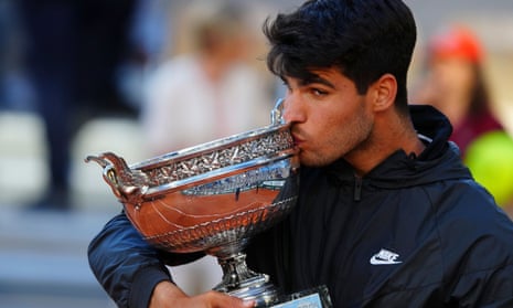 'Something unbelievable': Carlos Alcaraz achieves dream of winning French Open – video 