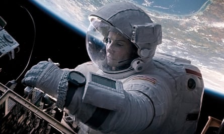 Sandra Bullock in Gravity.