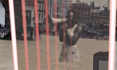 The late campaigner Olive Morris appears in London’s Windrush Square in the StoryTrails app.