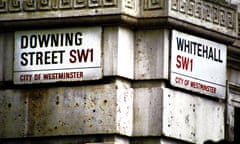 Downing Street sign