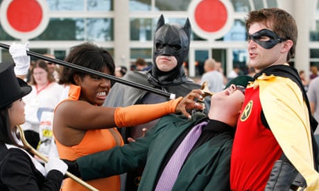 Super troopers ... attendees in costume at the 2009 San Diego Comic Con.