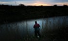 Winter Pike fishing on the Fortyfoot River in the Cambridge Fens