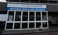 Basildon hospital, in Essex