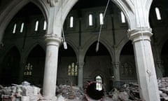 christchurch cathedral earthquake damage