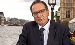 Lord Glasman, photographed at the terrace at the Houses of Parliament