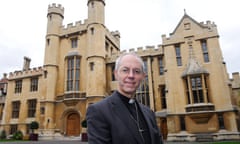 The new Archbishop of Canterbury Justin Welby