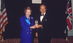 MARGARET THATCHER AND RUPERT MURDOCH