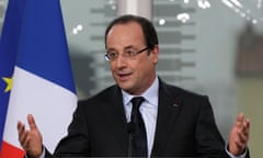 French president François Hollande