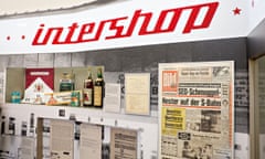 GDR era Intershop exhibit