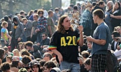 Enthusiasts Gather For Mass Pot-Smoking Celebration