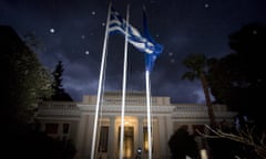 Maximos Mansion, building where the newly appointed Greek prime minister Alexis Tsipras takes office from today.