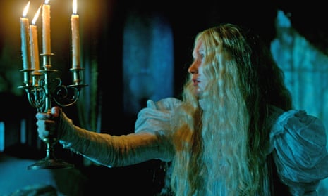 Mia Wasikowska in Crimson Peak.