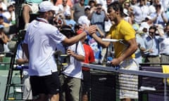 Andy Roddick and Rafael Nadal