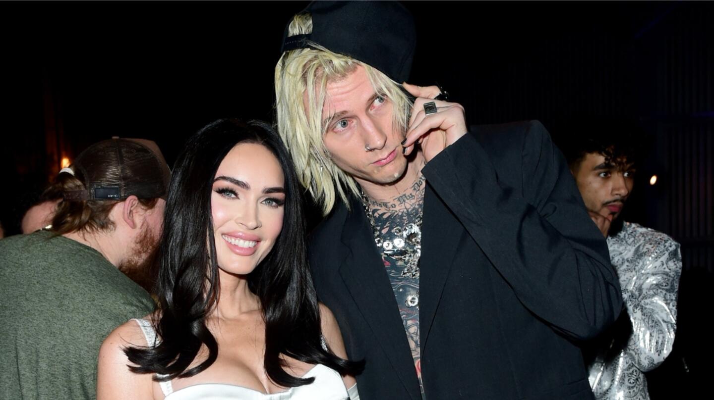 Megan Fox & Machine Gun Kelly Twin On Rare Date Night Out