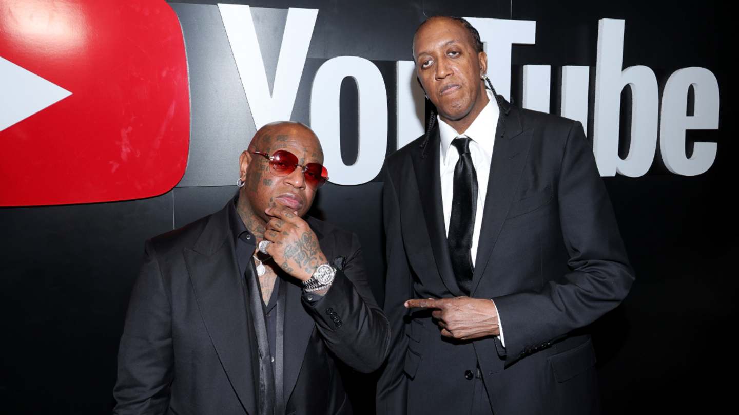 Cash Money's Birdman & Slim Receive YouTube's Leaders & Legends Award