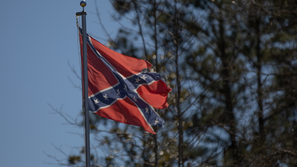 Man Arrested After Attempting To Take Down Confederate Flag