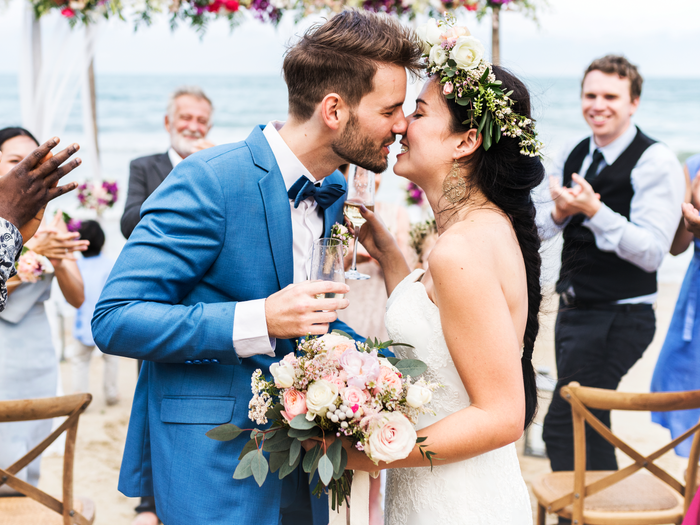 outdoor beach wedding