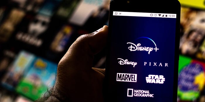 Disney Plus app and library