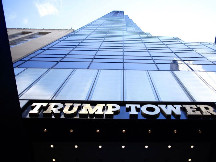 Trump Tower in New York City on March 19, 2023.