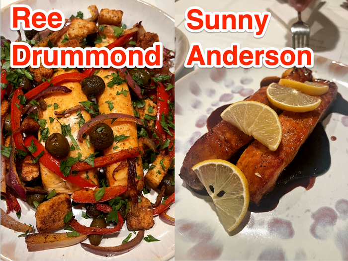 Baked-salmon recipes from Ree Drummond and Sunny Anderson.