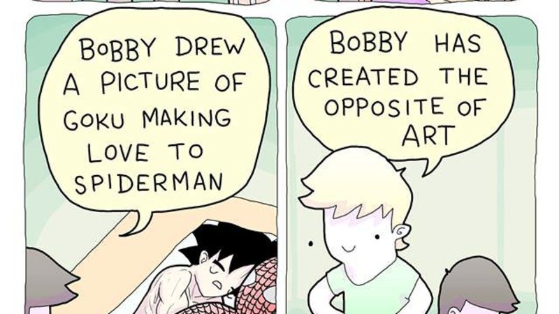 Bobby Has Created the Opposite of Art