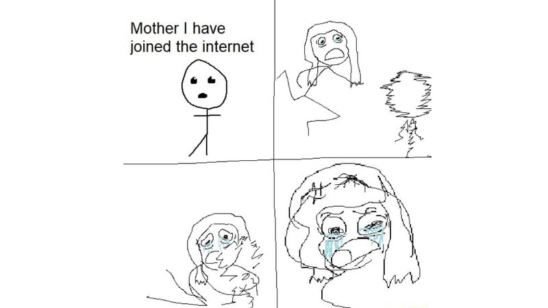 Mother, I Have Joined the Internet