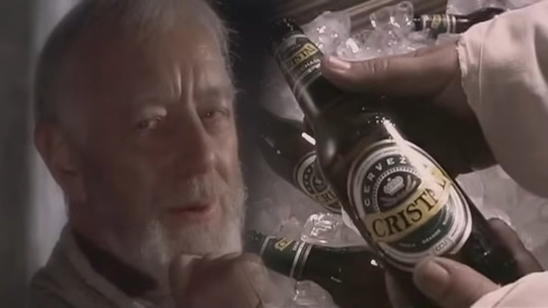 Cerveza Cristal obi-wan kenobi