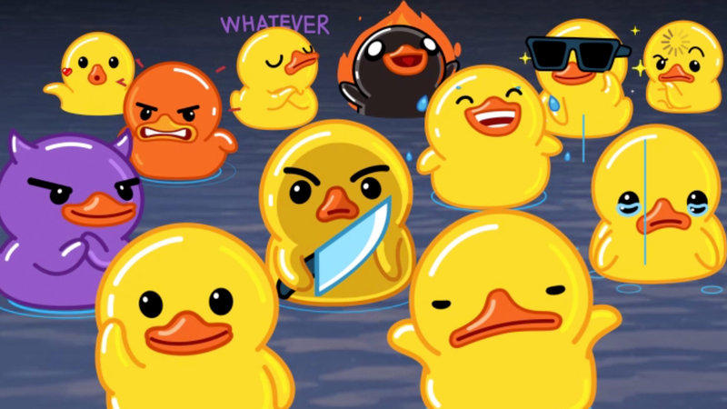 Telegram Duck GIFs / Utya Duck Telegram Stickers