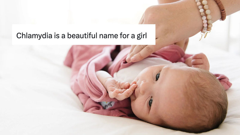 X Is a Beautiful Name for A Girl meme example.